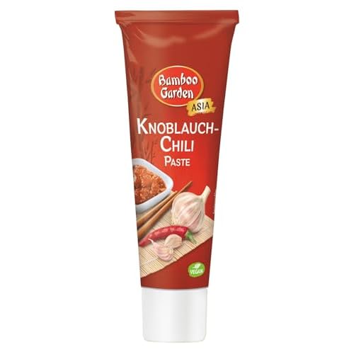 Bamboo Garden - Knoblauch-Chili Paste | Vegan | 45 g in der Tube