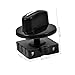 Mikinona Position Speed Rotary for Fan Heater Speed with Knob for Car Modification and Air Circulation Control