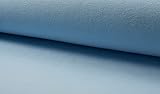 Lambskin Polar Fleece Fabric Material - Light Blue, 1Mtr 150cm x 100cm