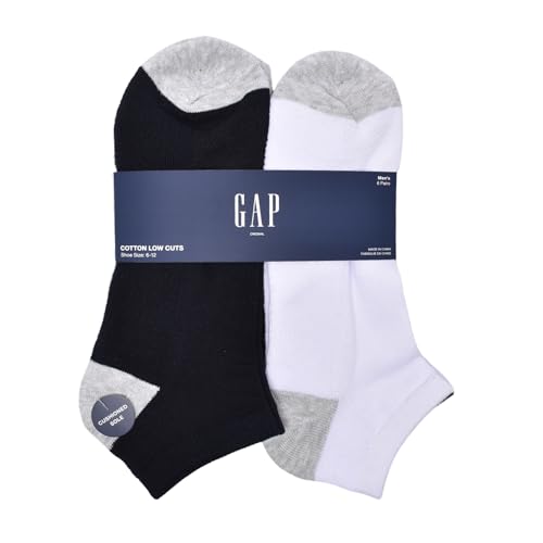 GAP Mens Low Cut Socks, Multi-pack Adult Socks, Soft & Stretchy, Comfortable, Navy Uniform (6-Pack), One Size by GAP - Used condition - Image 5