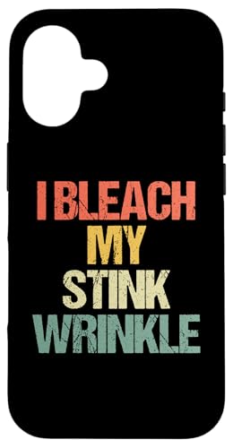 I Bleach My Stink �V�� �ʔ������t ����ȃm�x���e�B �X�}�z�P�[�X iPhone 16 �p