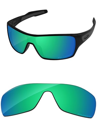 Remplacer verres rayés Oakley Turbine Rotor OO9307 vert bleuté