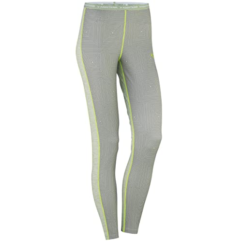 Kari Traa Lune Bottoms Women's Base Layer Leggings - Polyester Blend Knit Thermal Pants, Slate, Large #TOP2