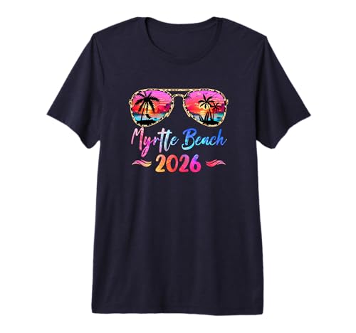 Myrtle Beach Vacation 2026 Matching Group Family Summer Trip Premium Tri-Blend T-Shirt