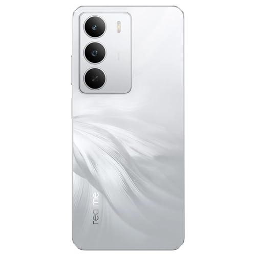 Image of realme C75 5G Smartphone Android 15 Display 6.67 inch FHD 120Hz 6000mAh Battery 45W Charge 4GB RAM 128GB ROM Dual SIM Support AI Camera Fingerprint WiFi GPS (White)