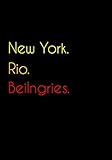 beilngries hotel  New York. Rio. Beilngries.: Witziges Notizbuch  Tagebuch DIN A5, liniert. Für Beilngrieser und Beilngrieserinnen. Nachhaltig & klimaneutral.