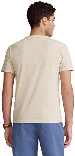 Image of POLO RALPH LAUREN Mens Big & Tall Crew Neck T-Shirt (2LT, TanHtr)
