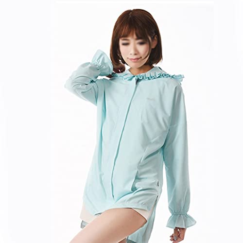 Veste d'été anti-UV légère avec capuche pour sport outdoor en plein soleil