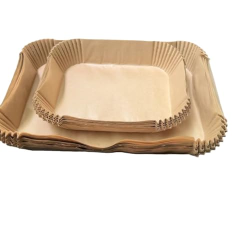 140 unidades de freidoras de aire caliente Backpapie para Philips Airfryer Dual Basket Serie 3000, papel de horno para Tefal EY9018 Dual Easy Fry 5,2/3,1 L, grandes y pequeños, 2 cajones, 70 unidades