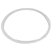Zerodis Junta de Goma para Tapa, Junta para Olla a presión Junta De Silicona, Goma de Sellado para Olla a presión Reemplazo de la Junta de Goma de Silicona para Las ollas de presión de Potencia(24CM)