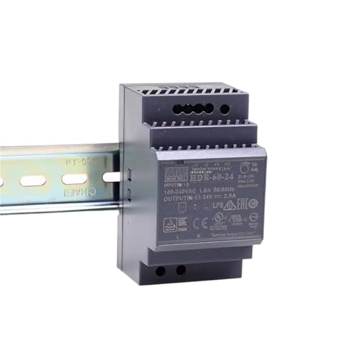 Alimentation à découpage HDR-60 pour domotique et automatisme industriel 5V 60W