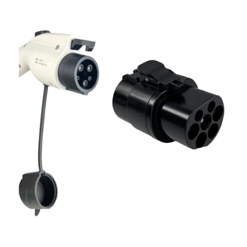 KFVMVTDW 32A 1 Type to GBT SAE J1772 EV Cargador Adaptador de automóvil