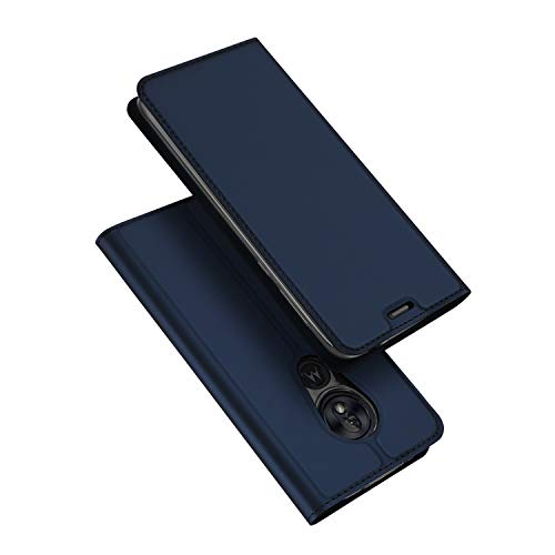 DUX DUCIS Cover Moto G7 Play, Flip Caso Pelle PU