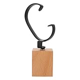 Housoutil Supporto per Orologi in Faggio Massiccio, Porta Bracciali Rigidi e Espositori per Gioielli da Tavolo, Base Elegante per Organizzazione Orologi in Casa, Ufficio o Vetrina