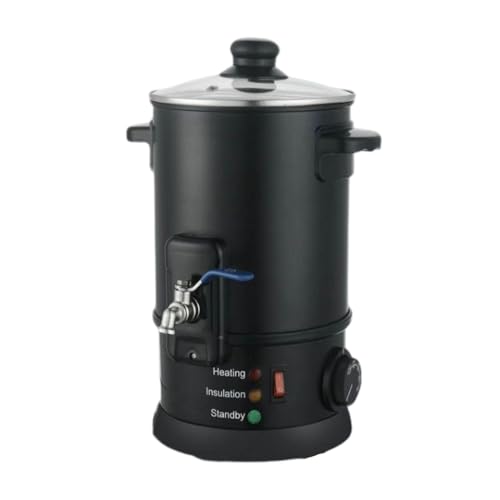 Récipient pour fondoir à cire électrique 4 L robuste avec buse de coulée