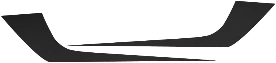 AP リアフェンダーステッカー マットクローム調 コペン ローブ/セロ/GRスポーツ LA400A LA400K ブラック AP-M