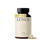 Lunos Grow Hair Growth Supplements - 17 Ingredient Vitamin with Biotin, Saw Palmetto, & Marine Collagen - Hair Growth Products for Women & Men - 1 Month Supply