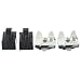 PTC für Relais 15 Ohm mit Kompressor-Überlastschutz/6 PS, Kühlschrankstarter für Relais für Pin 2-polig, R600a Kompressor für Relais-Ersatz für Mini-Kühlschrank-Kühlteil (1-polig, 15 Ohm + 1/6 H)