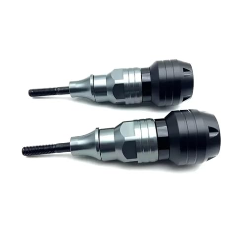 �t���[���X���C�_�[ Compatible With Yamaha For Tracer 9 For GT 2021 2022 2023 2024 2025 �����ی�N���b�V���p�b�h�t���[���X���C�_�[�v���e�N�^�[�A�N�Z�T���[(Black,Size2)