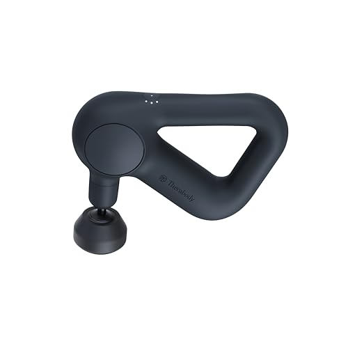 Theragun Relief Handheld Percussion Massage Gun - Easy-to-Use Comfortable & Light Personal Massager for Every Day Pain Relief Massage Therapy in Neck Back Leg Shoulder and Body (Charcoal)