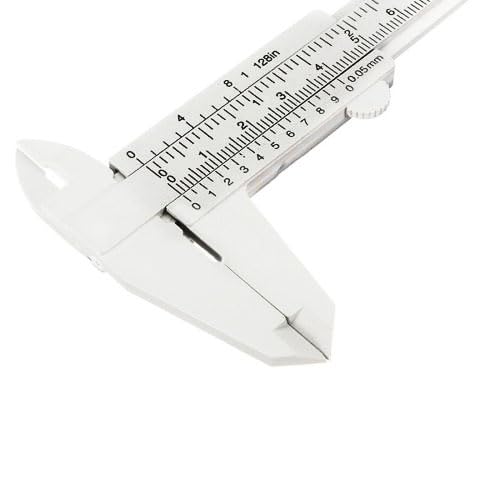 Calibrador Vernier Manual 150mm de Plástico miniatura 4