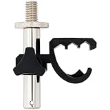 sE Electronics V Clamp Drum Microphone Mount - Compact Drum Mic Clip with Height & Rotation Adjustability - Fast & Easy Setup & Tear-Down Within Seconds - Works with V Beat (Sold Separately)