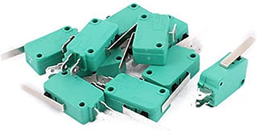 Micro-interrupteur SPDT KW3-0Z 10 pièces avec long levier de charnière 28mm