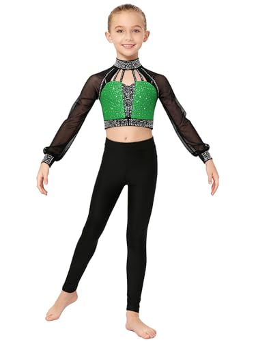 Tenue de patinage artistique de qualité supérieure fille