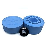 ULAB -1℃(-33.8℉) Cell Freezing Container for 2ml Cryogenic Vials, 12 Places, Cross-Linked Polyethyle