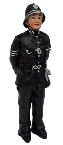Melody Jane Dolls House Mature Policeman1:12 Scale People Resin Figure