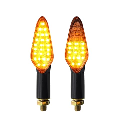 Clignotants de pour moto LED puissants et clignotant mark avec relais intégré