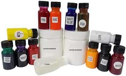 Complete Pigment Block Dye & Screen - Printing Kit - Includes