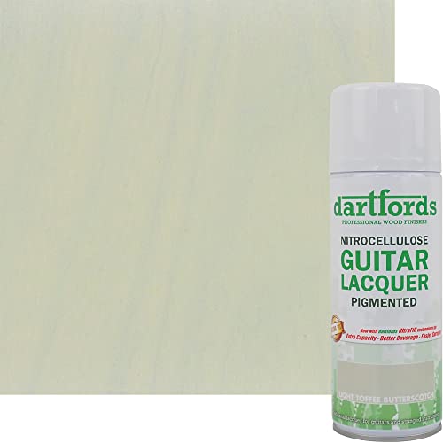 dartfords Toffee Light Butterscotch Gepigmenteerde Nitrocellulose Gitaar Lak - 400ml Aerosol
