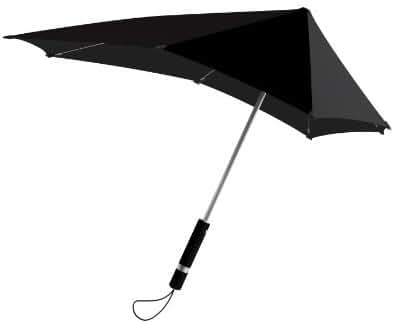 【未使用】センズ アンブレラ　SENZ Original センズ傘　ブラック senz umbrellas 傘 耐風 長傘 雨傘 UVカット 晴雨兼用 強風