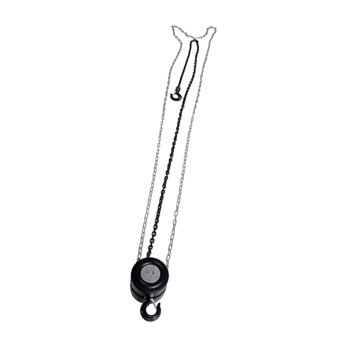 LiGuVCY 1Ton/2000 lbs Manual Chain Hoist Capacity 10 Lift 2 Hooks Manual Hand Lift Steel Chain Block Hoist