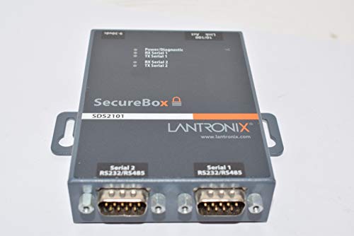 Lantronix SecureBox SDS2101 - Device server - 2 ports - 10Mb LAN, 100Mb LAN, RS-232, RS-422, RS-485