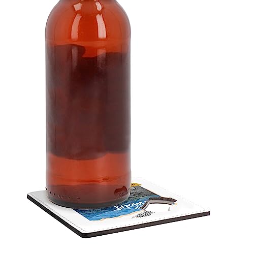 Sous-verre décapsuleur vélo protège table et ouvre vos bouteilles - 3