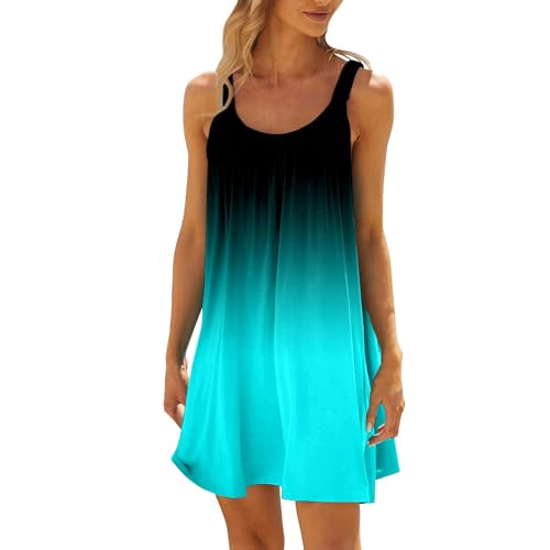 Robe de plage d'été imprimée pour des vacances en bord de mer et soirées décontractées