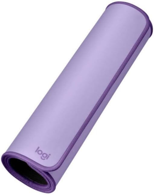 Logitech Desk Mat - Studio Series, Multifunctional Large Desk Pad, Rubber Material, in Lavender image 3