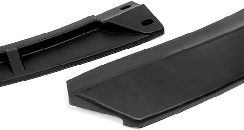3 Pieces STP-Style Front Bumper Lip Spoiler Splitter Side Body Kit Trim Protection Compatible with 2006-2008 Lexus IS250 IS350, 2007 (Matt Black)