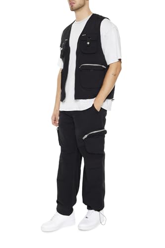 Forever 21 Men's Toggle Drawstring Cargo Joggers2
