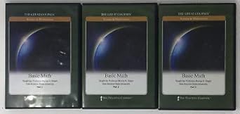 Basic Math Complete Set (The Great Courses from The Teaching Company ...