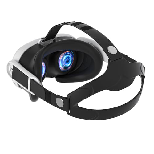 HASALASO Silicone Active Head Strap Compatiable for Meta Quest 3 Pillow Oculus Accessories Comfortable Durable Enhanced Experience for VR Fitness PC Virtual Reality
