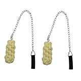 PEHHAH Juego de 2 a 30 pulgadas de Isis Poi profesional con enlaces rápidos para hacer malabarismos de giro de fuego