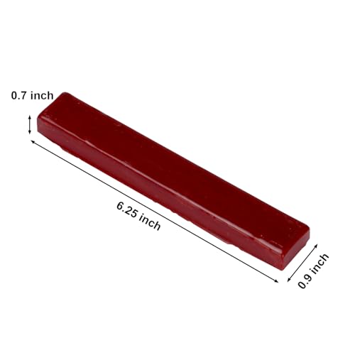 Image of Red DOP Wax Fit for Lapidary Cabachon Forming Cutting