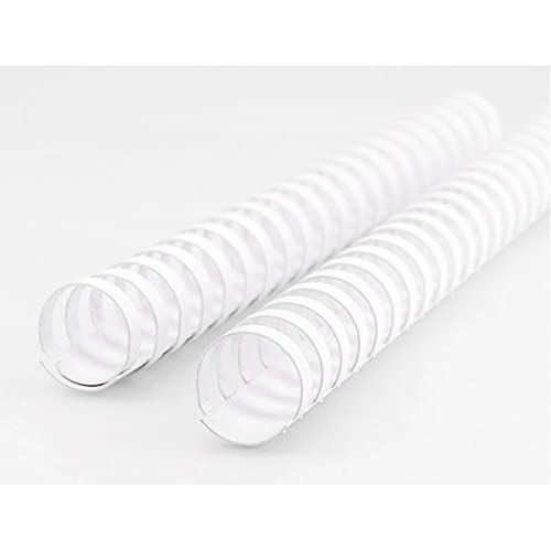 CANUTILLO Q-CONNECT REDONDO 22 MM PLASTICO BLANCO CAPACIDAD 200 HOJAS CAJA DE 50 UNIDADES