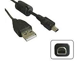 MPF Products USB Cable Cord Replacement Compatible with Sony MC-P10, NW-MS7, NW-S4, Cybershot DSC-F505, DSC-F505V, DSC-F55V, DSC-S30, DSC-S50, DSC-S70, Mavica VC-CD1000 Digital Cameras