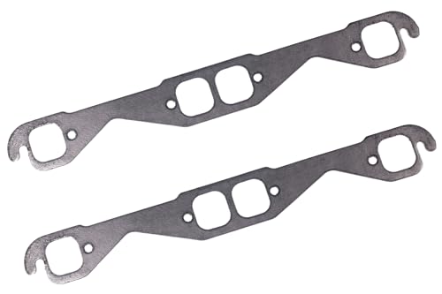 Image of 1404 Exhaust Manifold Gasket Set Fit for Small Block Chevrolet 283 305 307 327 350 400 Engines