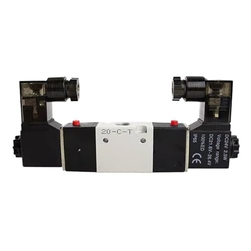 Électrovanne double commande 3V120-06 AC24V anti-blocage pour circuit d'air - 6