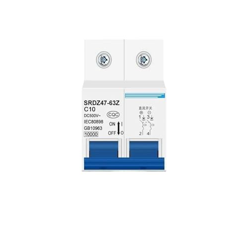 Disjoncteur solaire 2P protégeant efficacement vos circuits DC 500V 32A - 2